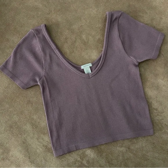 Aeropostale and Bozzolo Ribbed Cropped Top Bundle Size M - Picture 8 of 16